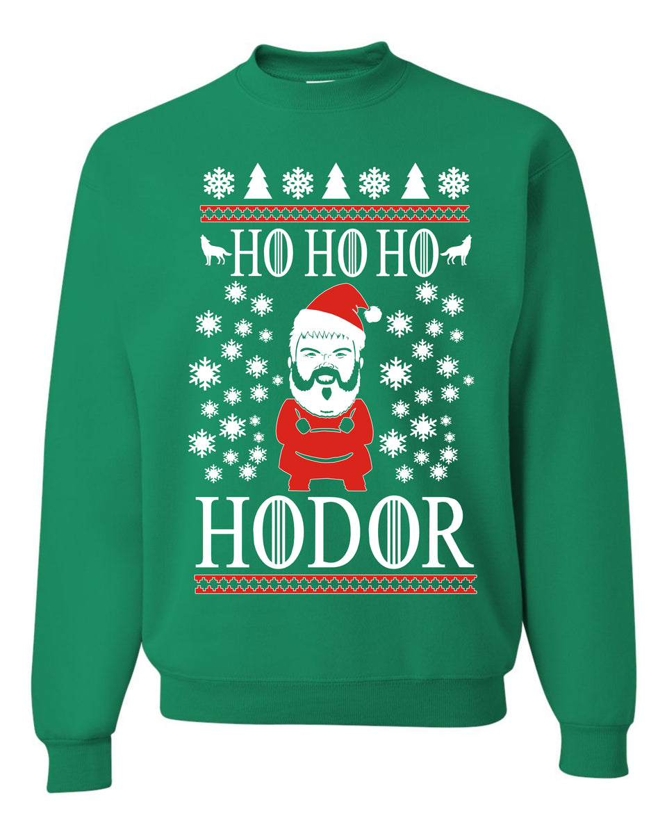 Ho ho hodor deals sweater