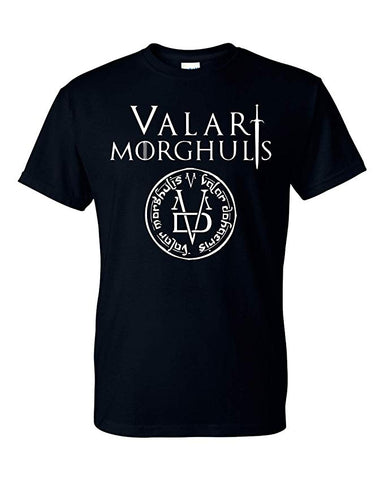 Game of Thrones Valar Morghulis All Men Must Die Unisex T-Shirt - Black New TV SHOW