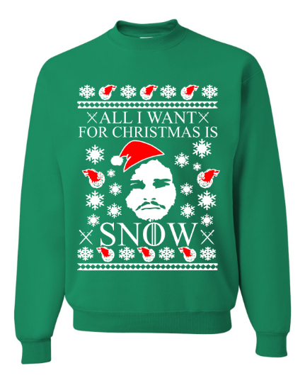 Jon snow ugly christmas 2025 sweater