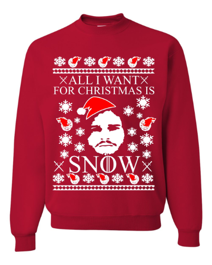 Game of thrones christmas sweatshirt on sale