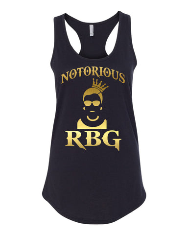 Notorious RBG Ruth Bader Ginsburg Women's Ideal Racerback Tank Top