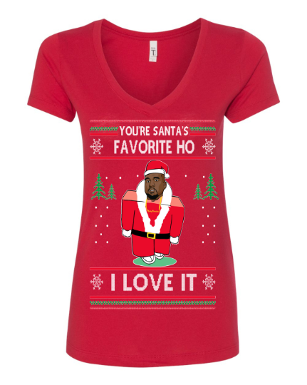 Santa's favorite top ho christmas sweater