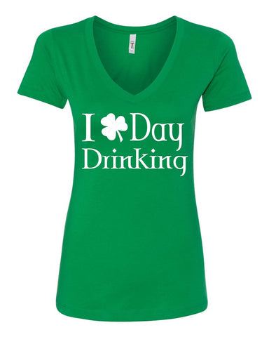 I Love Day Drinking St Patrick's Day Irish Women's T-Shirt