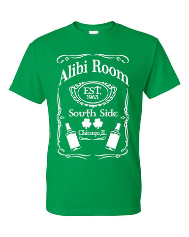 Alibi Room Saint Patrick's Unisex T-Shirt Green