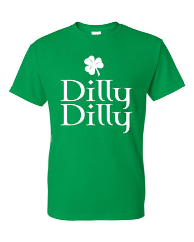 Dilly Dilly St Patrick's day Irish Green Funny Beer Drinking T-Shirt Unisex
