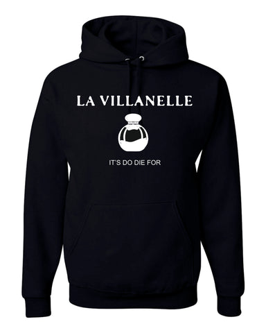 Killing Eve LA Villanelle It's to Die for Unisex Hooded T-Shirt- Black New TV SHOW