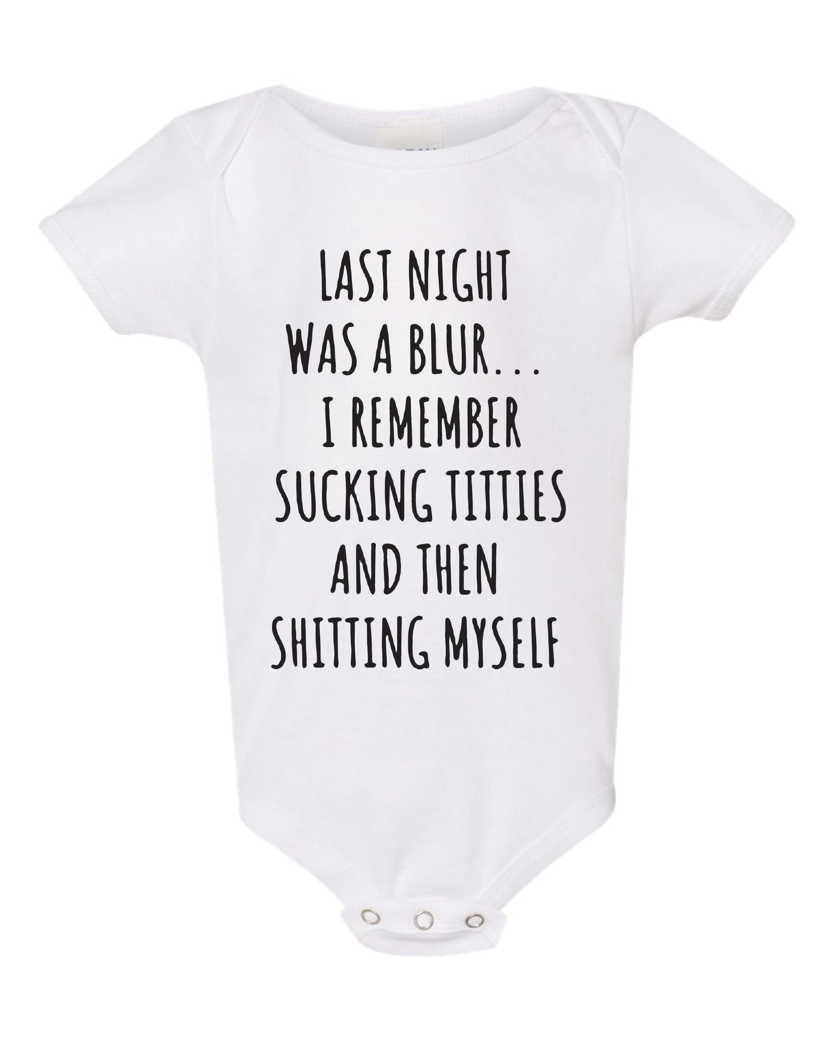 Last Night was a Blur Funny Baby Bodysuit Breastfeeding Baby Funny Baby Clothes Funny Unisex Baby ShirT Baby shower gift